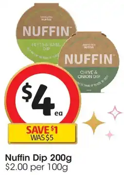 Coles Nuffin Dip offer