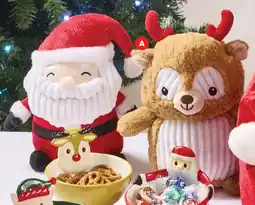 Coles Plush Santa OR Reindeer offer