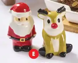 Coles Salt & Pepper Gingerbread Or Santa/rudolph offer