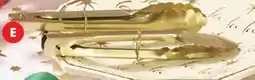 Coles Coles Mini Tongs Gold offer