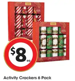 Coles Activity Crackers offer