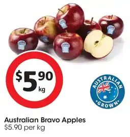 Coles Australian Bravo Apples offer