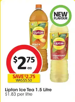 Coles Lipton Ice Tea offer