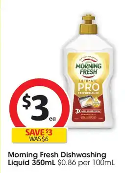 Coles Morning Fresh Dishwashing Liquid offer