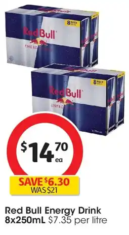 Coles Red Bull Energy Drink offer