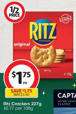 Coles Ritz Crackers offer