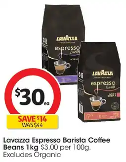 Coles Lavazza Espresso Barista Coffee Beans offer