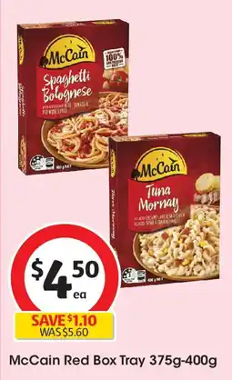 Coles McCain Red Box Tray offer