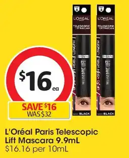 Coles L'Oréal Paris Telescopic Lift Mascara offer