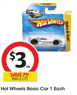 Coles Hot Wheels Basic Car offer
