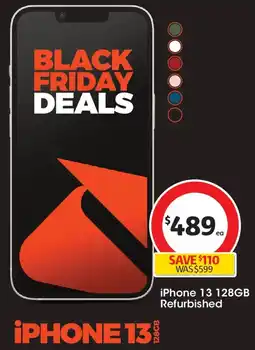 Coles iPhone 13 128GB Refurbished offer