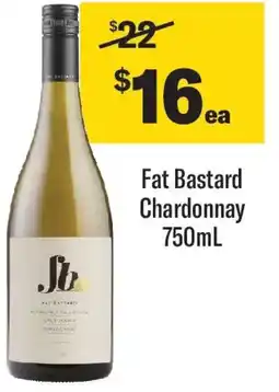 Coles Fat Bastard Chardonnay offer