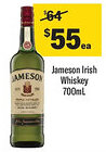 Coles Jameson Irish Whiskey offer