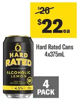 Coles Hard Rated Cans offer