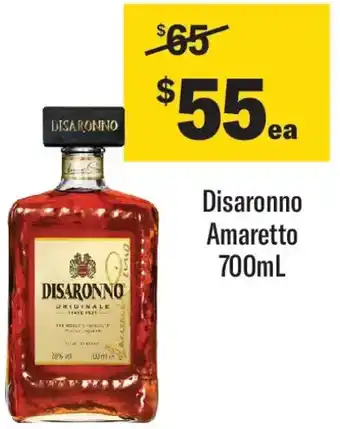 Coles Disaronno Amaretto offer