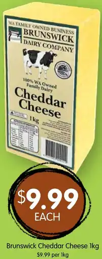 Spudshed Brunswick Cheddar Cheese offer