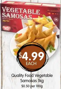 Spudshed Quality Food Vegetable Samosas offer