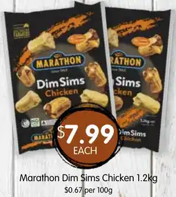 Spudshed Marathon Dim Sims Chicken offer