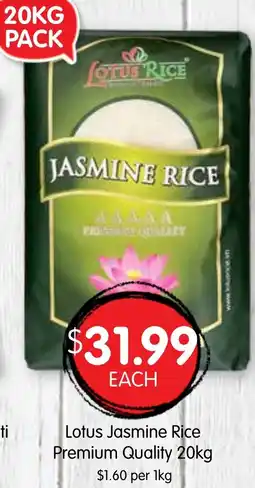 Spudshed Lotus Jasmine Rice Premium Quality offer