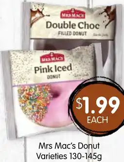 Spudshed Mrs Mac's Donut Varieties offer