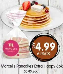 Spudshed Marcel's Pancakes Extra Happy offer