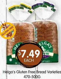 Spudshed Helga's Gluten Free Bread Varieties offer