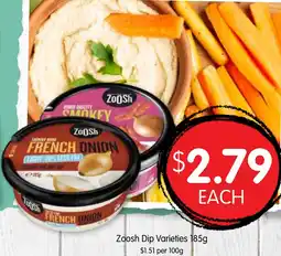 Spudshed Zoosh Dip Varieties offer