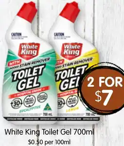 Spudshed White King Toilet Gel offer