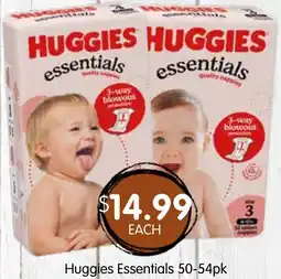 Spudshed Huggies Essentials offer