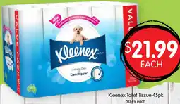 Spudshed Kleenex Toilet Tissue offer