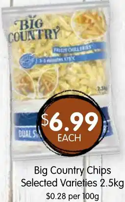 Spudshed Big Country Chips offer