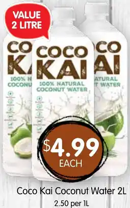 Spudshed Coco Kai Coconut Water offer