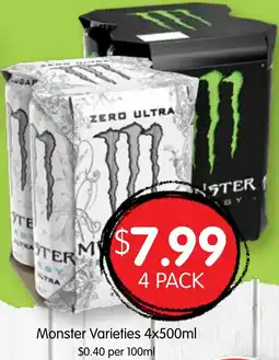 Spudshed Monster Varieties offer