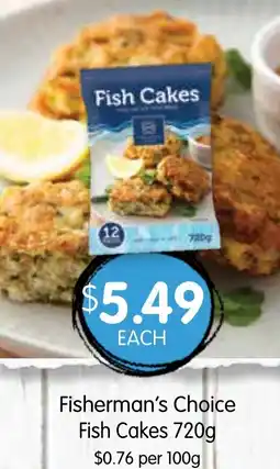 Spudshed Fisherman's Choice Fish Cakes offer