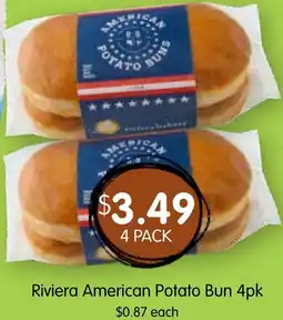 Spudshed Riviera American Potato Bun offer