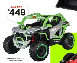 Toymate Polaris RZR 12V ATV Green offer