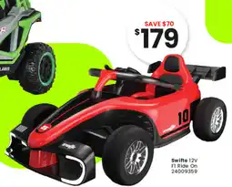 Toymate Swifte 12V F1 Ride On offer