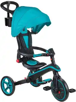 Toymate Globber Explorer Foldable Trike 4-in-1 Teal offer