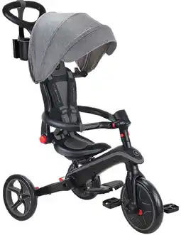 Toymate Globber Explorer Foldable Trike 4-in-1 Black/Grey offer