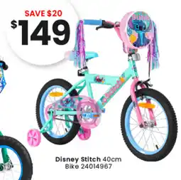 Toymate Disney Stitch Bike offer