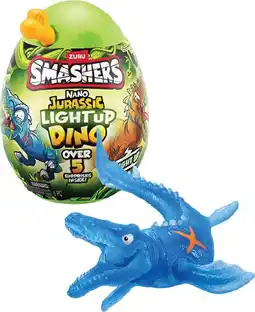 Toymate Smashers Nano Jurassic Light Up Dino Egg offer