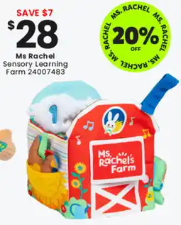 Toymate Ms Rachel Sensory Learning Farm offer