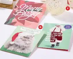 Coles Hallmark Christmas Card offer