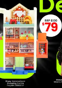 Toymate Bluey Hammerbarn Shopping Centre Playset offer