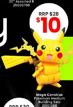 Toymate Mega Construx Pokemon Medium Building Sets offer
