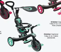 Toymate Globber Explorer Trike 4-in-1 Mint offer