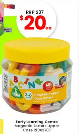 Toymate Early Learning Centre Magnetic Letters Upper Case offer