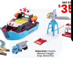 Toymate Majorette Creatix Maersk Freight Ship offer