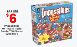 Toymate Impossibles Mr Potato Head Puzzle offer