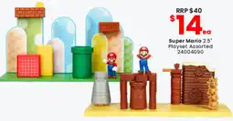 Toymate Super Mario 2.5" Playset Assorted offer